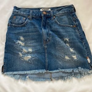 One teaspoon 2020 denim mini skirt. Size 24